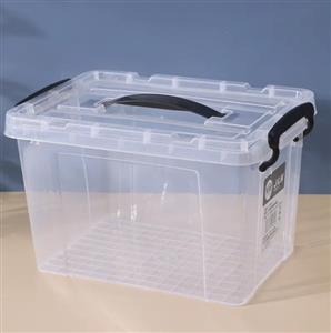 High Quality Transparent Rectangle Storage Box Modern Design Organization Folding Clear Plastic for Household Clothing Storage