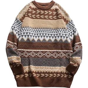 Sweaters Women Tops Autumn and Winter Retro Custom Knit Cardigan Logo