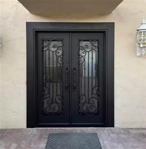 Steel doors